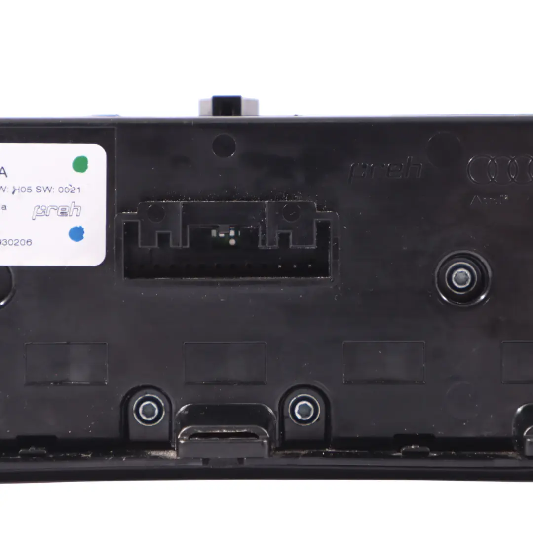 Audi A3 S3 RS3 8Y Klimaanlage Panel Heizung Klimabedienteil - SKU 8Y0820043A - Teilenummer 8Y0820043A