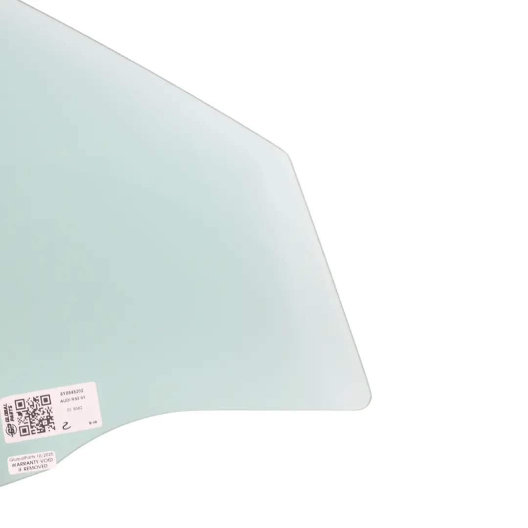 Audi RS3 8Y Limousine Vordertür Fenster Glas Verglasung Rechts AS2 - SKU 8Y0845202 - Teilenummer 8Y0845202