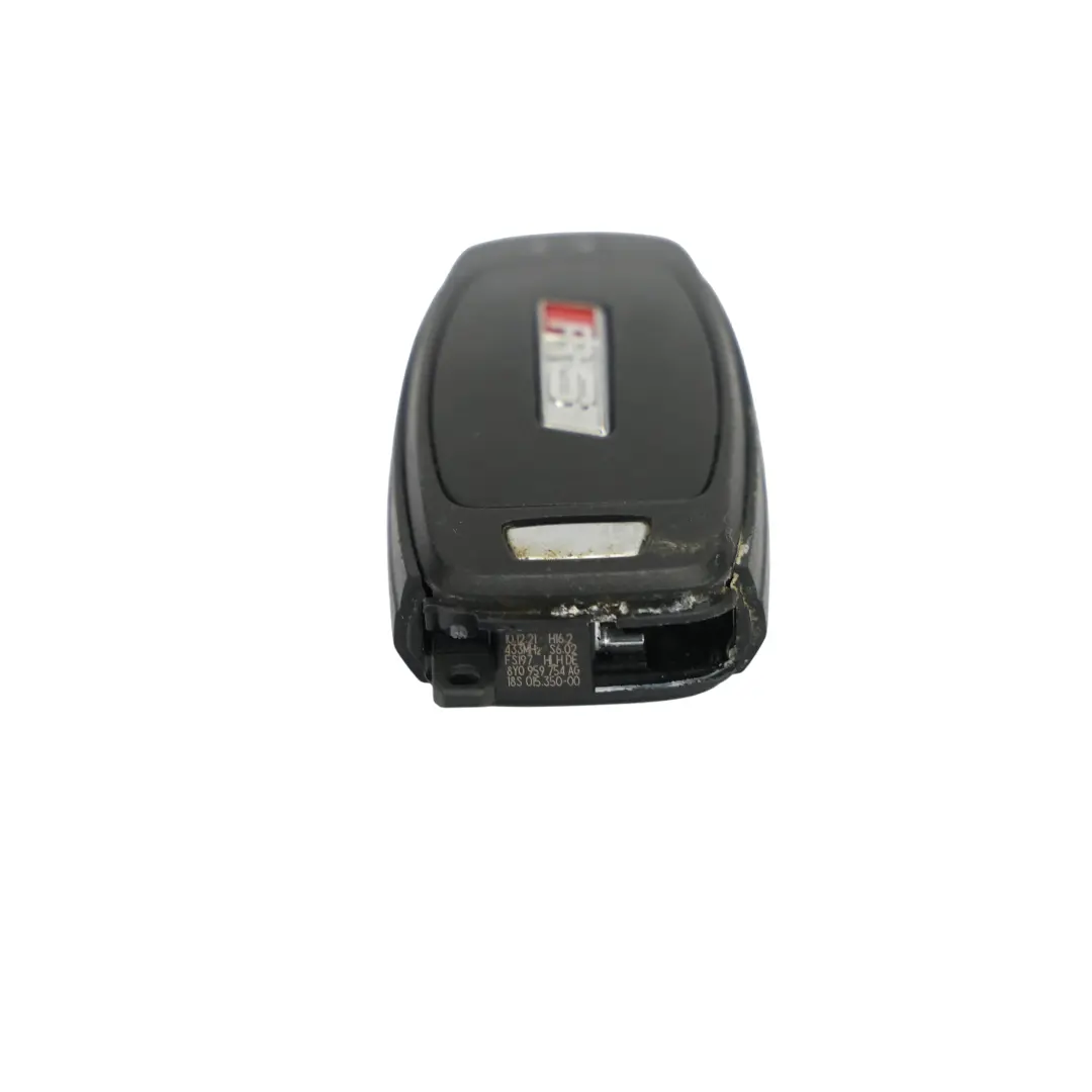 8Y Vehículo Radio Control Remoto Llavero Botón Interruptor para Audi RS3 con número de pieza 8Y0959754AG Audi RS3 8Y Vehículo Radio Control Remoto Llavero Botón Interruptor - SKU 8Y0959754AG - Número de pieza 8Y0959754AG