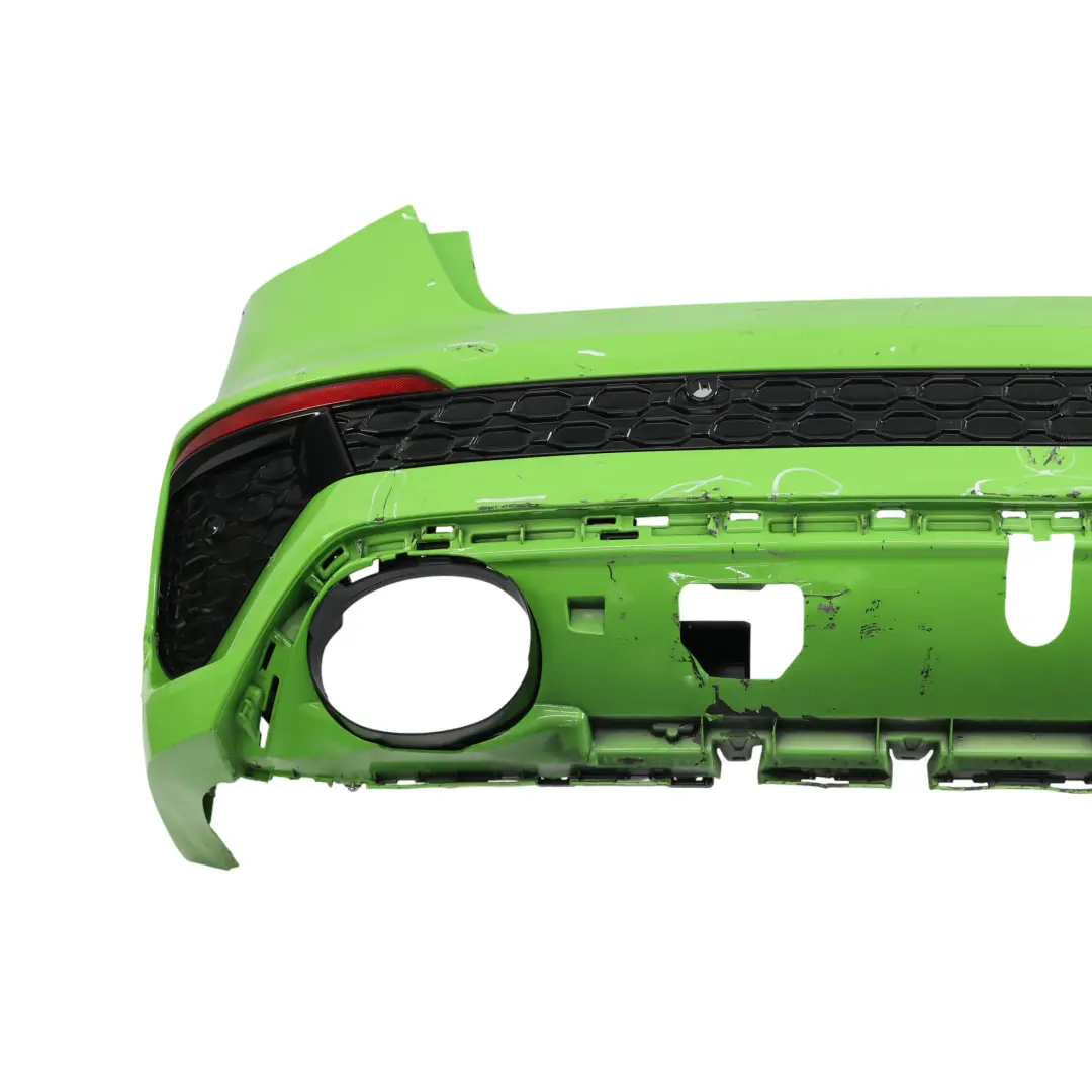 Audi RS3 8Y Rear Bumper Trim Panel Covering Kyalami Green - Z6A - SKU 8Y5807067F-KYG - Part number 8Y5807067F