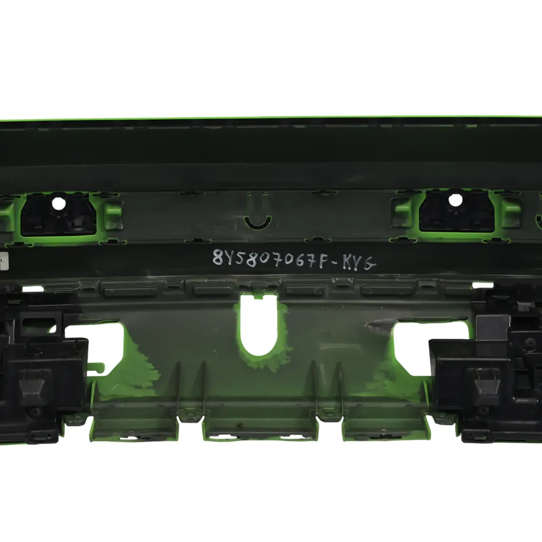 Audi RS3 8Y Rear Bumper Trim Panel Covering Kyalami Green - Z6A - SKU 8Y5807067F-KYG - Part number 8Y5807067F