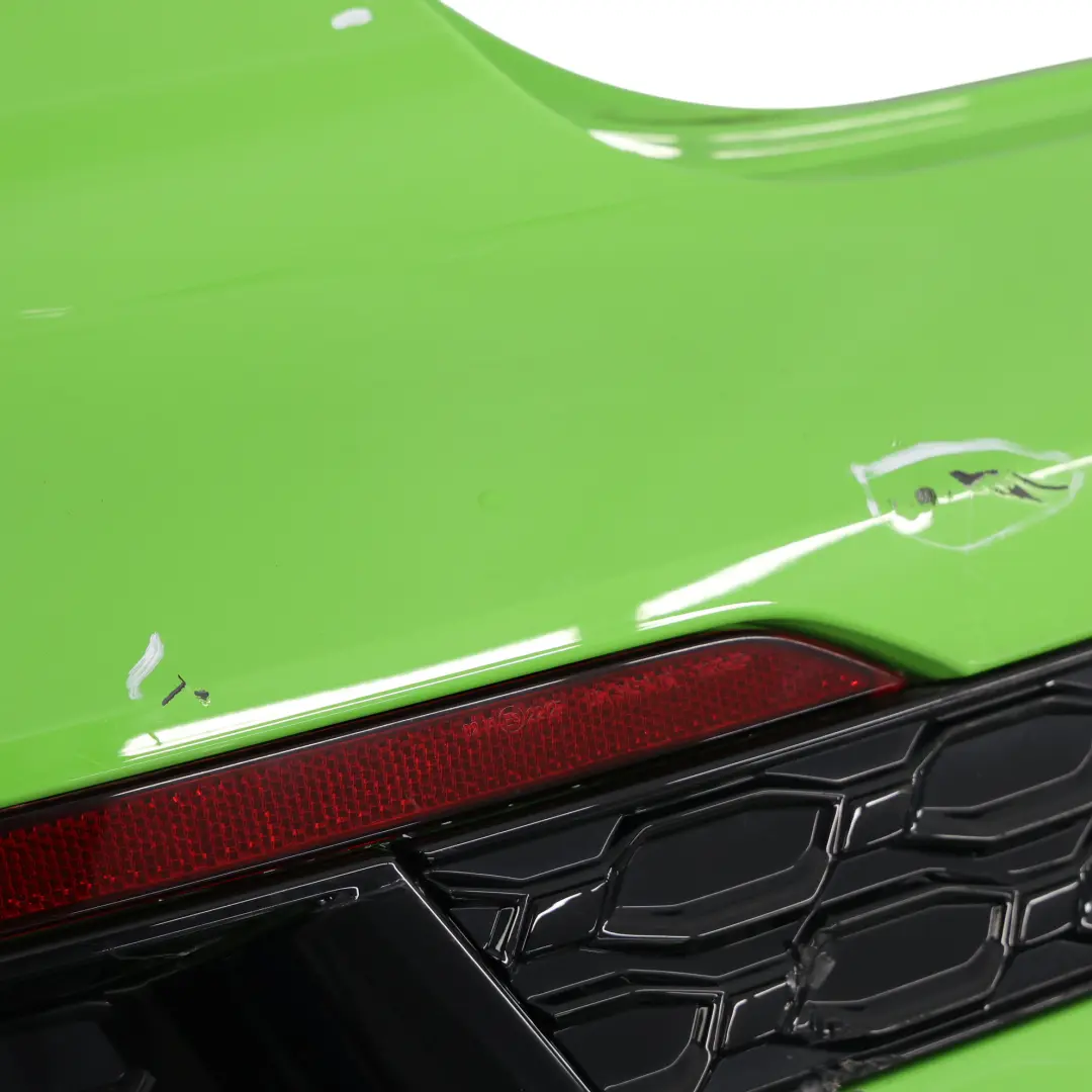 8Y Rear Bumper Trim Panel Covering Kyalami Green - Z6A to Audi RS3 with Part number 8Y5807067F Audi RS3 8Y Rear Bumper Trim Panel Covering Kyalami Green - Z6A - SKU 8Y5807067F-KYG - Part number 8Y5807067F