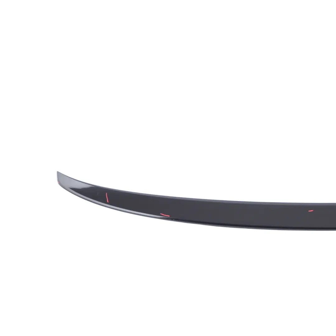 Audi A3 RS3 8Y Boot Tailgate Trunk Lid Rear Spoiler Trim Panel Black - SKU 8Y5827933A - Part number 8Y5827933A