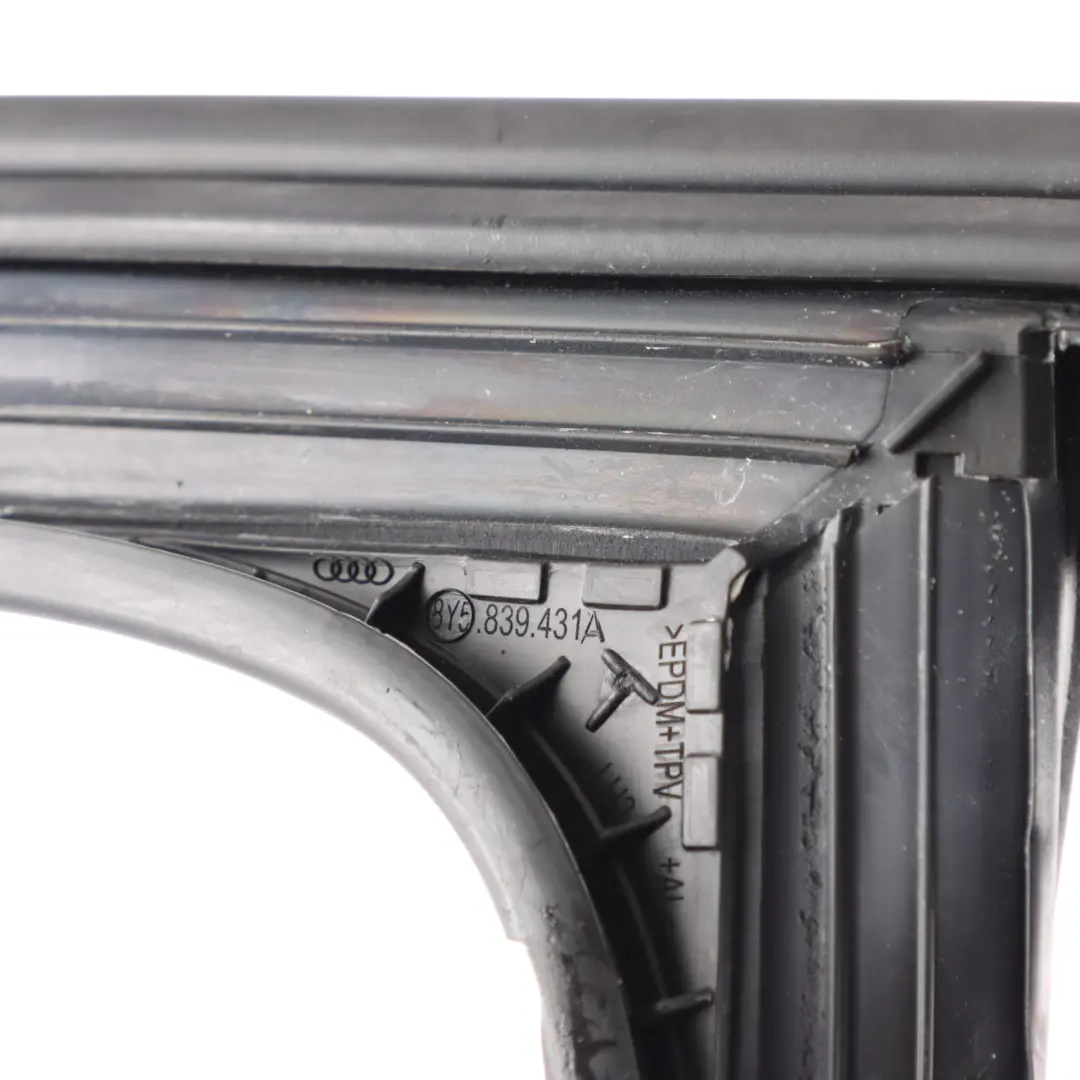 8Y Sedan Rear Door Window Guide Seal Gasket Left N/S to Audi A3 RS3 with Part number 8Y5839431A Audi A3 RS3 8Y Sedan Rear Door Window Guide Seal Gasket Left N/S - SKU 8Y5839431A - Part number 8Y5839431A