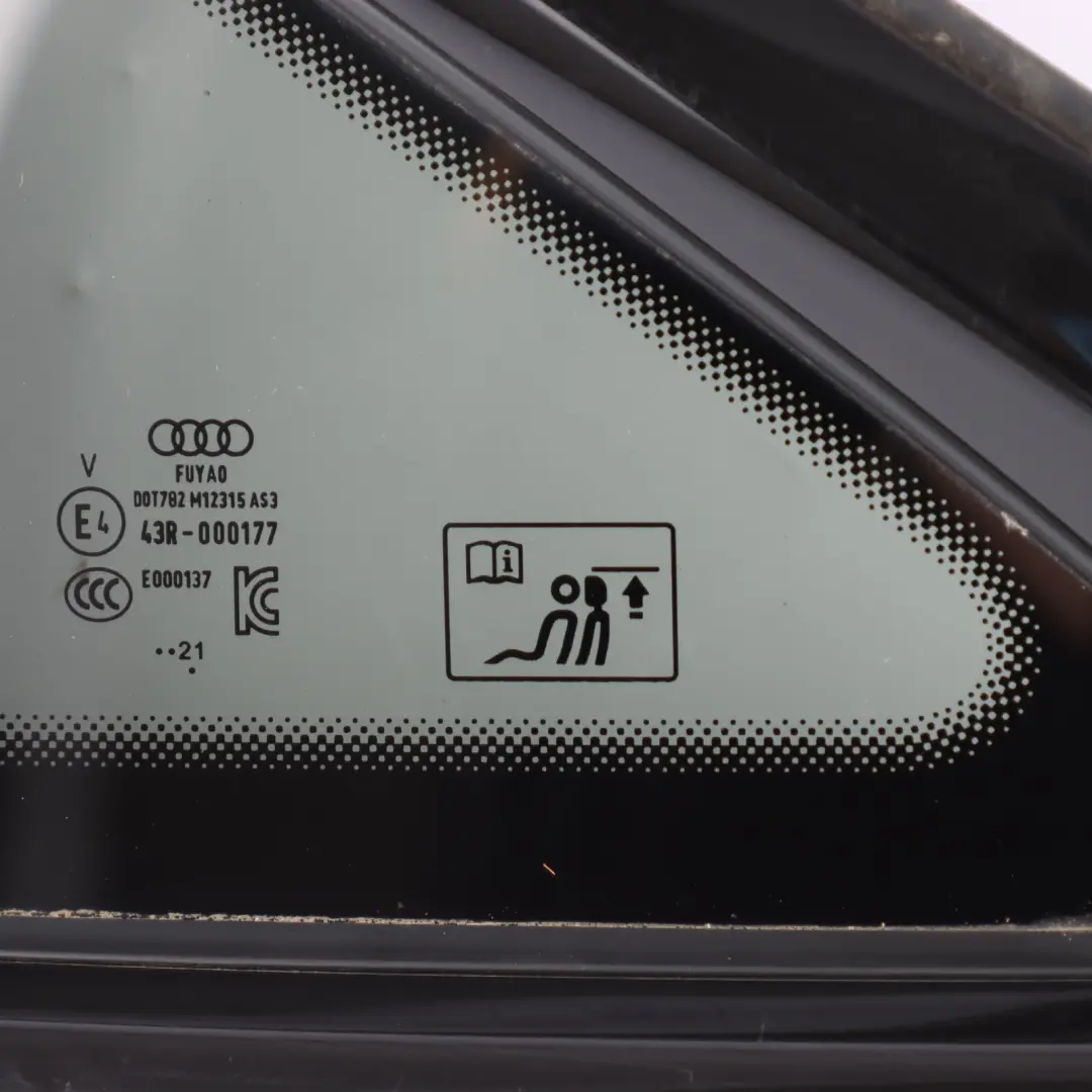 Audi A3 8Y Rear Quarter Window Fixed Side Glass Left N/S AS3 - SKU 8Y5845297L - Part number 8Y5845297L