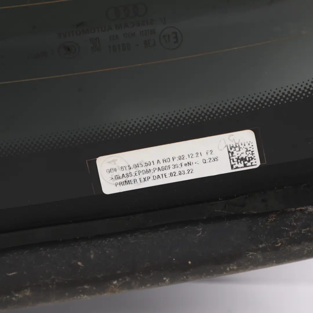 8Y Limousine Rear Window Glass Glazing Tinted AS3 to Audi A3 with Part number 8Y5845501A Audi A3 8Y Limousine Rear Window Glass Glazing Tinted AS3 - SKU 8Y5845501A - Part number 8Y5845501A