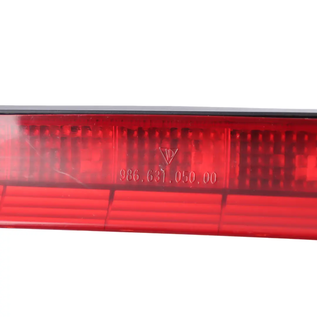 Porsche Boxster 986 Third Stoplamp Stop Lamp Brake Light Red - SKU 98663105002 - Part number 90063101990