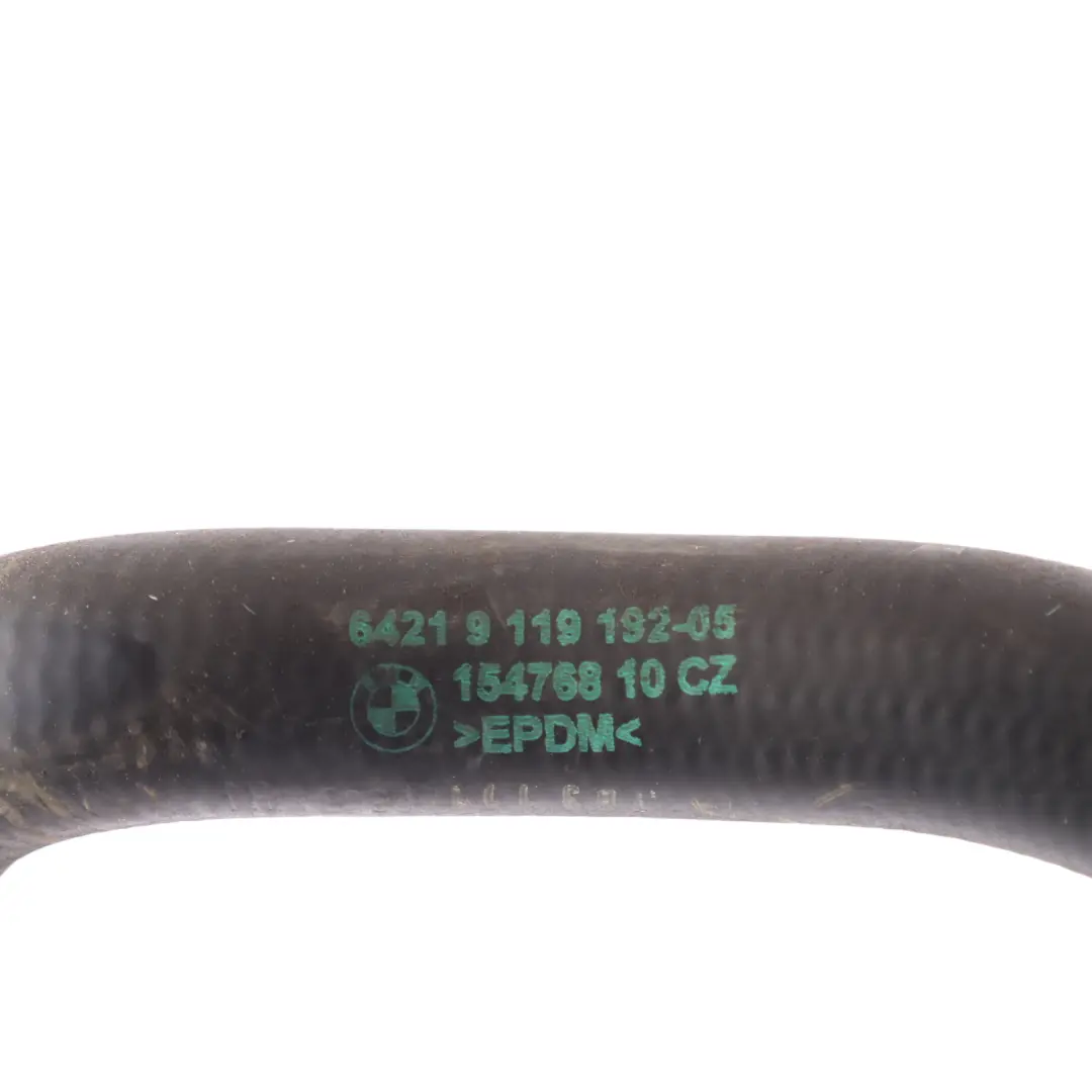 Water Hose Inlet Coolant Pipe Line Tube to BMW F07 F10 F12 with Part number 9119192 BMW F07 F10 F12 Water Hose Inlet Coolant Pipe Line Tube - SKU 9119192 - Part number 9119192