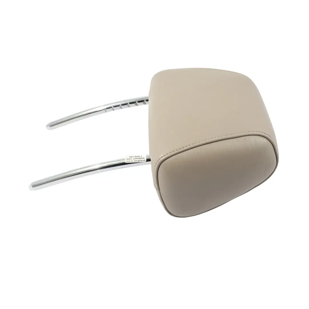 BMW E81 E87 LCI Asiento Delantero Cuero Reposacabezas Beige Izquierda Derecha - SKU 9124769 - Número de pieza 9124769