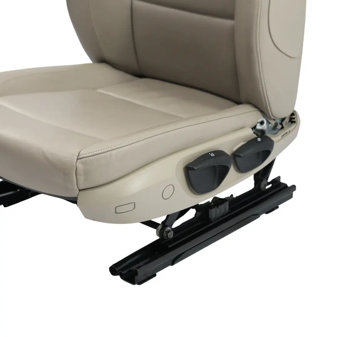 BMW E87 LCI Front Seat Leather Interior Left N/S Boston Beige - SKU 9127341-1 - Part number 9127341
