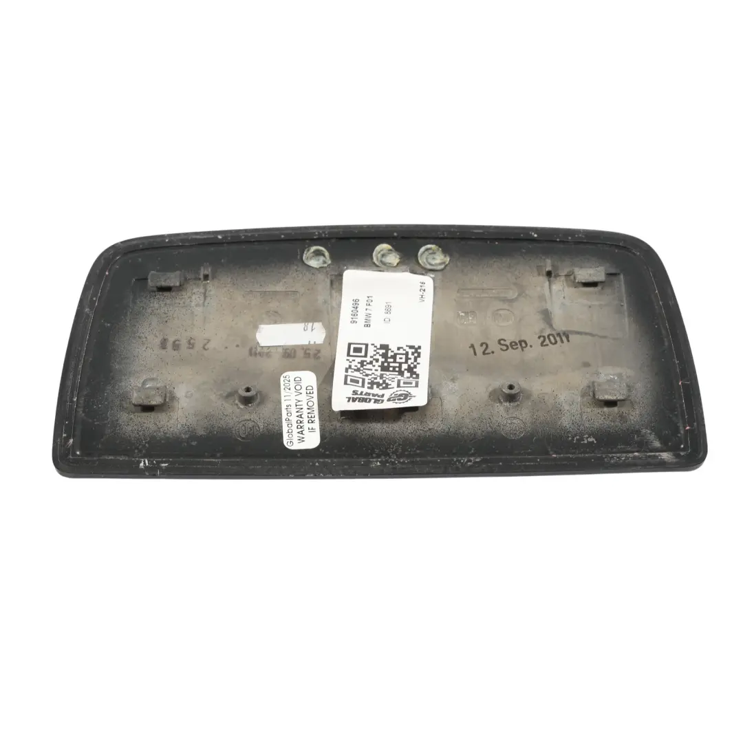 Consola Central Cubierta Cenicero Fineline Madera para BMW F01 F02 F04 con número de pieza 9160496 BMW F01 F02 F04 Consola Central Cubierta Cenicero Fineline Madera - SKU 9160496 - Número de pieza 9160496
