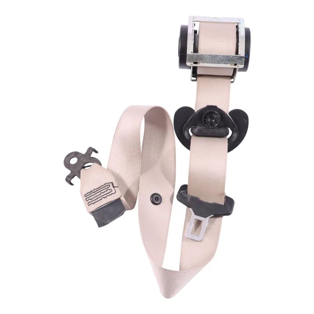 BMW F01 F02 F03 F10 F11 Front Seat Belt Seatbelt Oyster Right O/S - SKU 9164482 - Part number 9164482