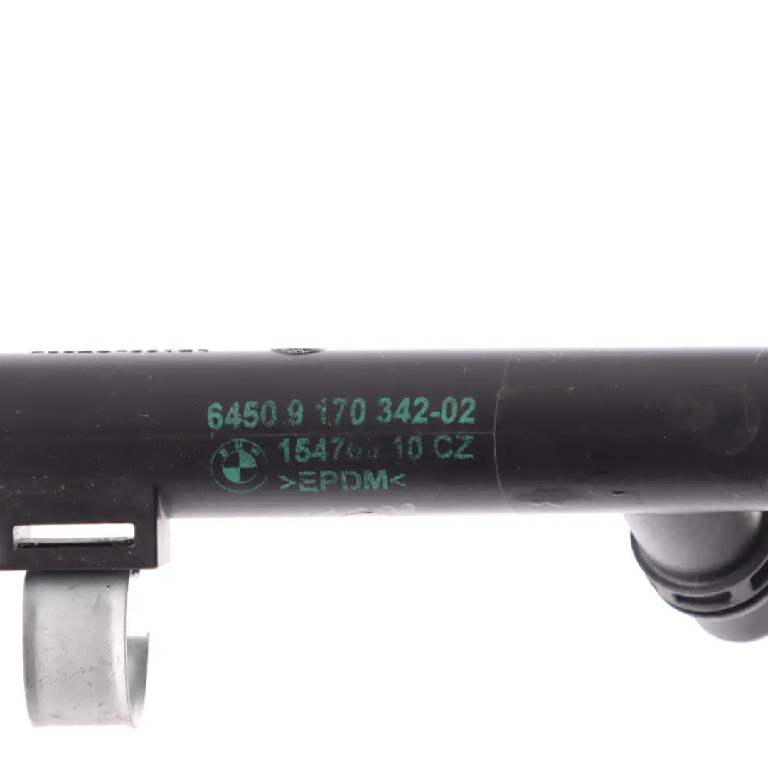 Coolant Return Pipe Hose Line to BMW F07 F10 F11 F12 F13 F01 F02 with Part number 9170342 BMW F07 F10 F11 F12 F13 F01 F02 Coolant Return Pipe Hose Line - SKU 9170342 - Part number 9170342
