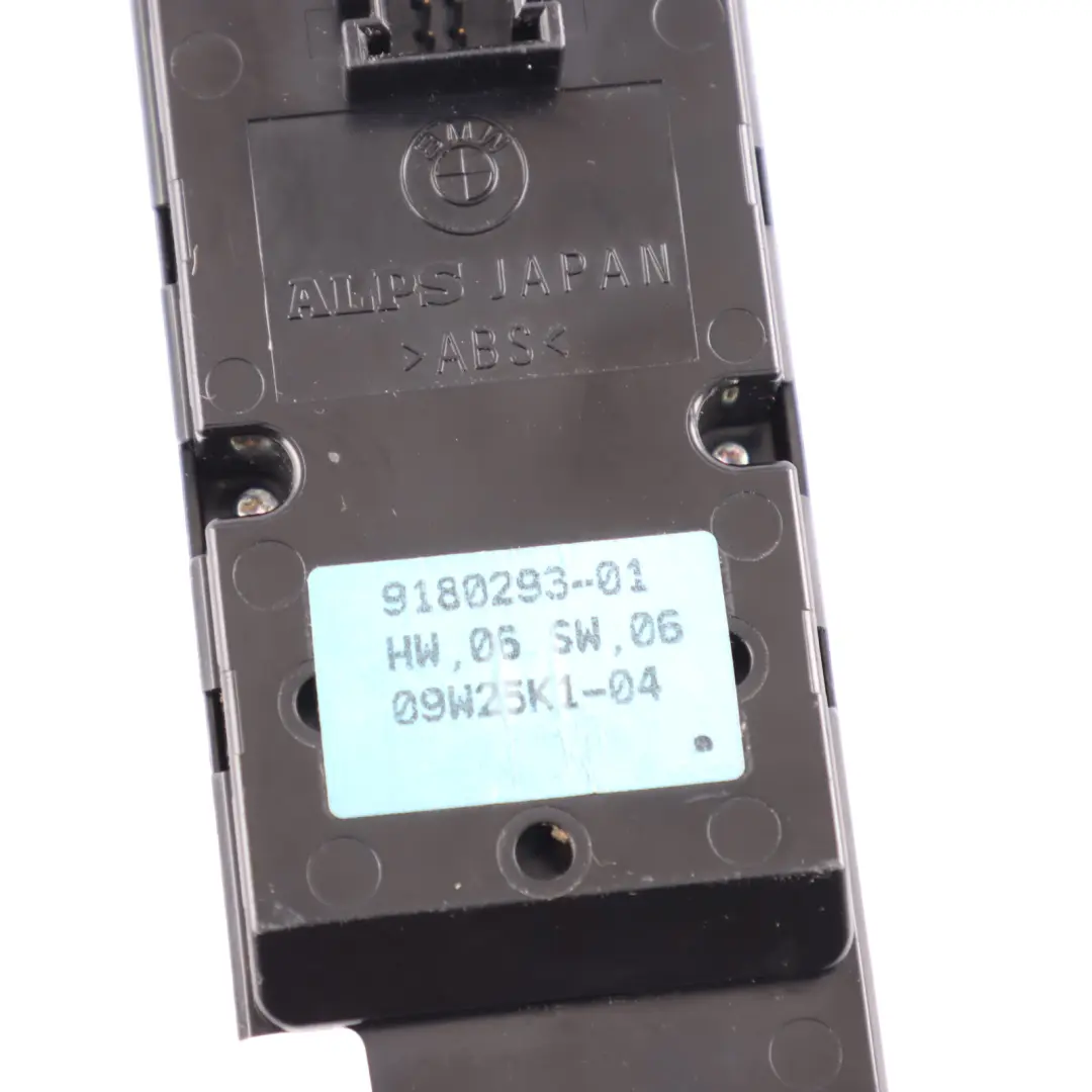 Window Lifter Switch Driver's Side Door Panel to BMW E88 Convertible with Part number 9180293 BMW E88 Convertible Window Lifter Switch Driver's Side Door Panel - SKU 9180293-1 - Part number 9180293