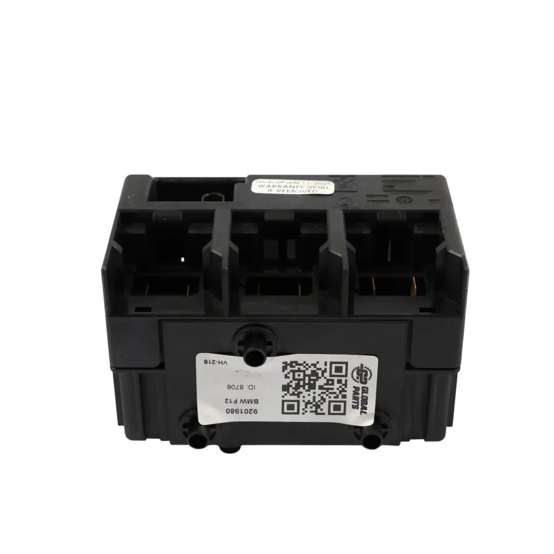BMW F01 F02 F07 F10 F11 F12 G11 LCI Batería Elemento Divisor Potencia - SKU 9201980 - Número de pieza 9201980