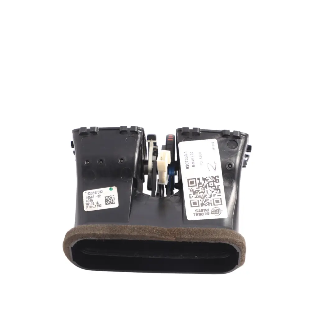Hinteres Frischluftgitter Innenraumgitter Schwarz für BMW F20 F21 F22 LCI mit Teilenummer 9207330 BMW F20 F21 F22 LCI Hinteres Frischluftgitter Innenraumgitter Schwarz - SKU 9207330-1 - Teilenummer 9207330
