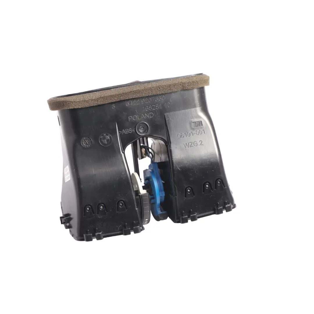 BMW F20 F21 F22 LCI Hinteres Frischluftgitter Innenraumgitter Schwarz - SKU 9207330-1 - Teilenummer 9207330