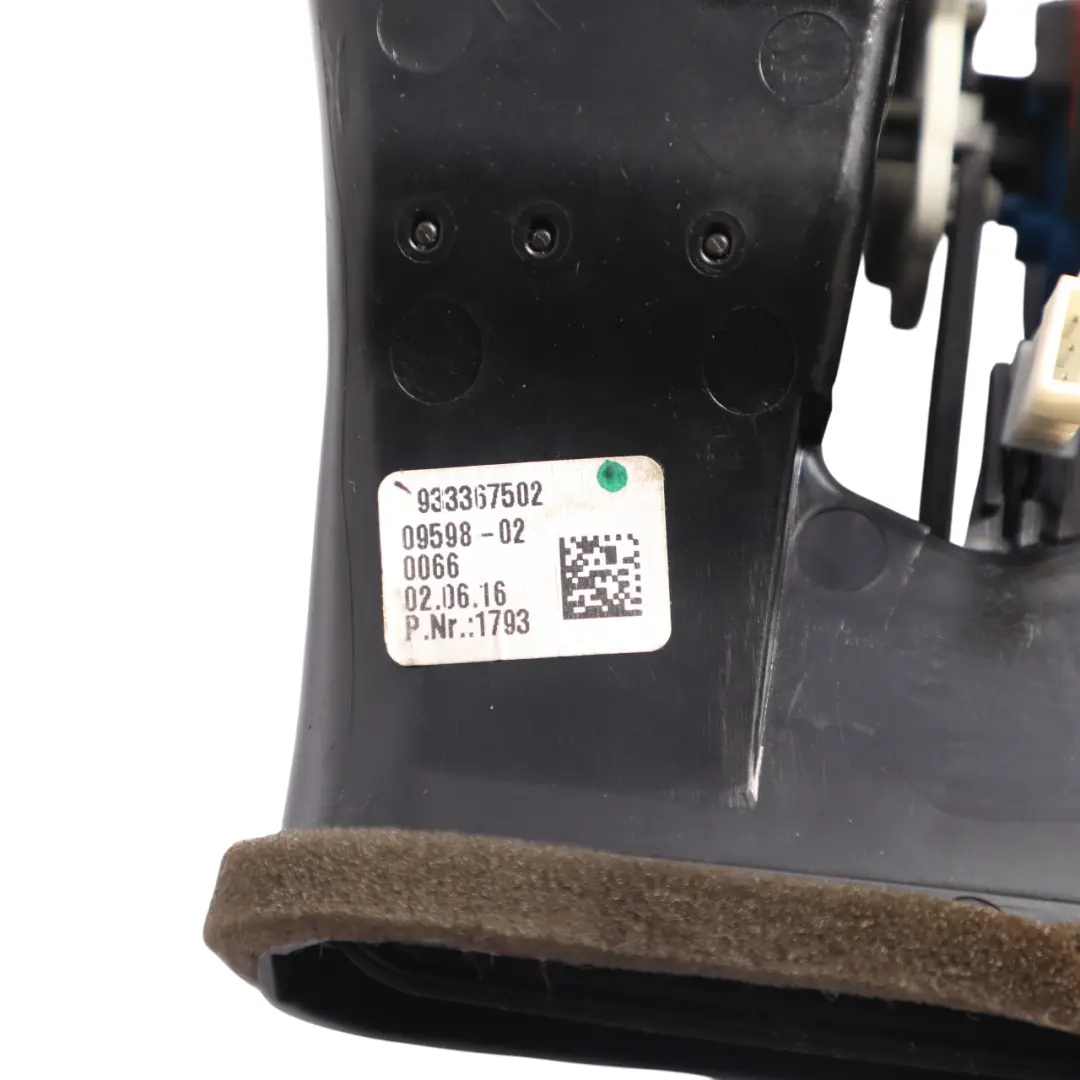 BMW F20 F21 F22 LCI Hinteres Frischluftgitter Innenraumgitter Schwarz - SKU 9207330-1 - Teilenummer 9207330