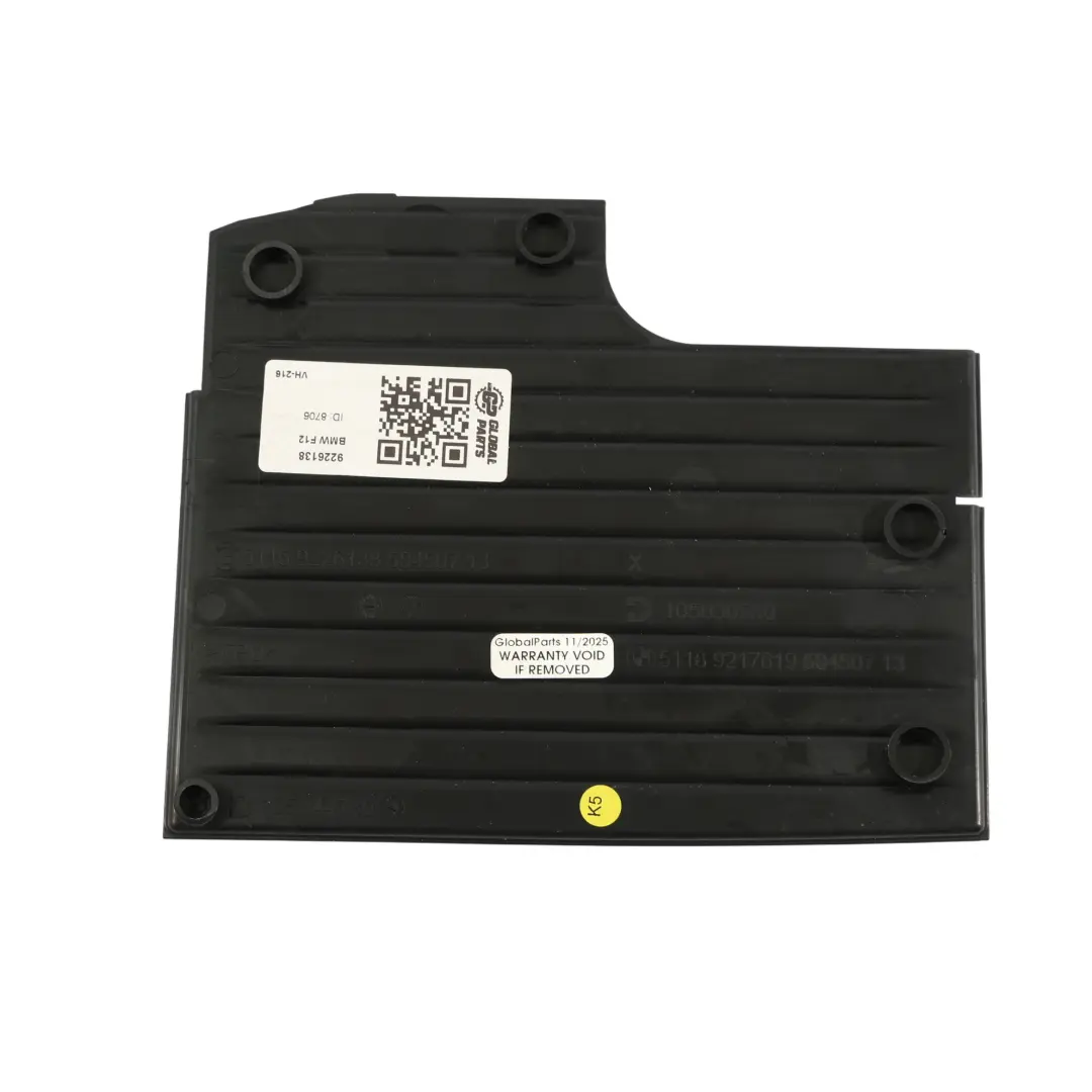 Panneau De Revêtement En Caoutchouc Pour Console Centrale pour BMW F12 F13 à propos du numéro de pièce 9226138 BMW F12 F13 Panneau De Revêtement En Caoutchouc Pour Console Centrale - SKU 9226138 - Numéro de pièce 9226138