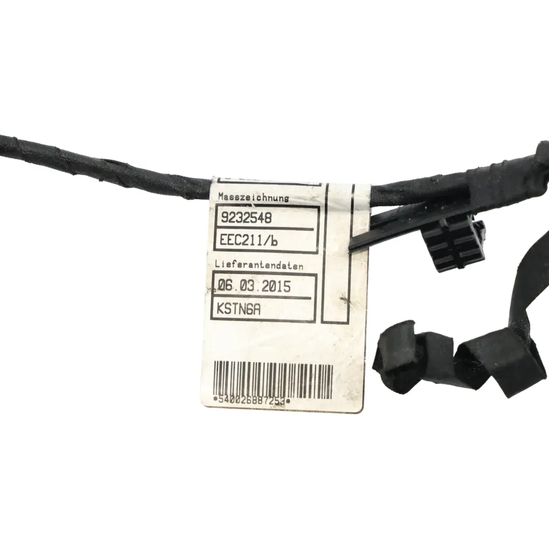 BMW F10 F12 F13 Faisceau De Câbles De Pompe À Eau Supplémentaire - SKU 9232549 - Numéro de pièce 9232549