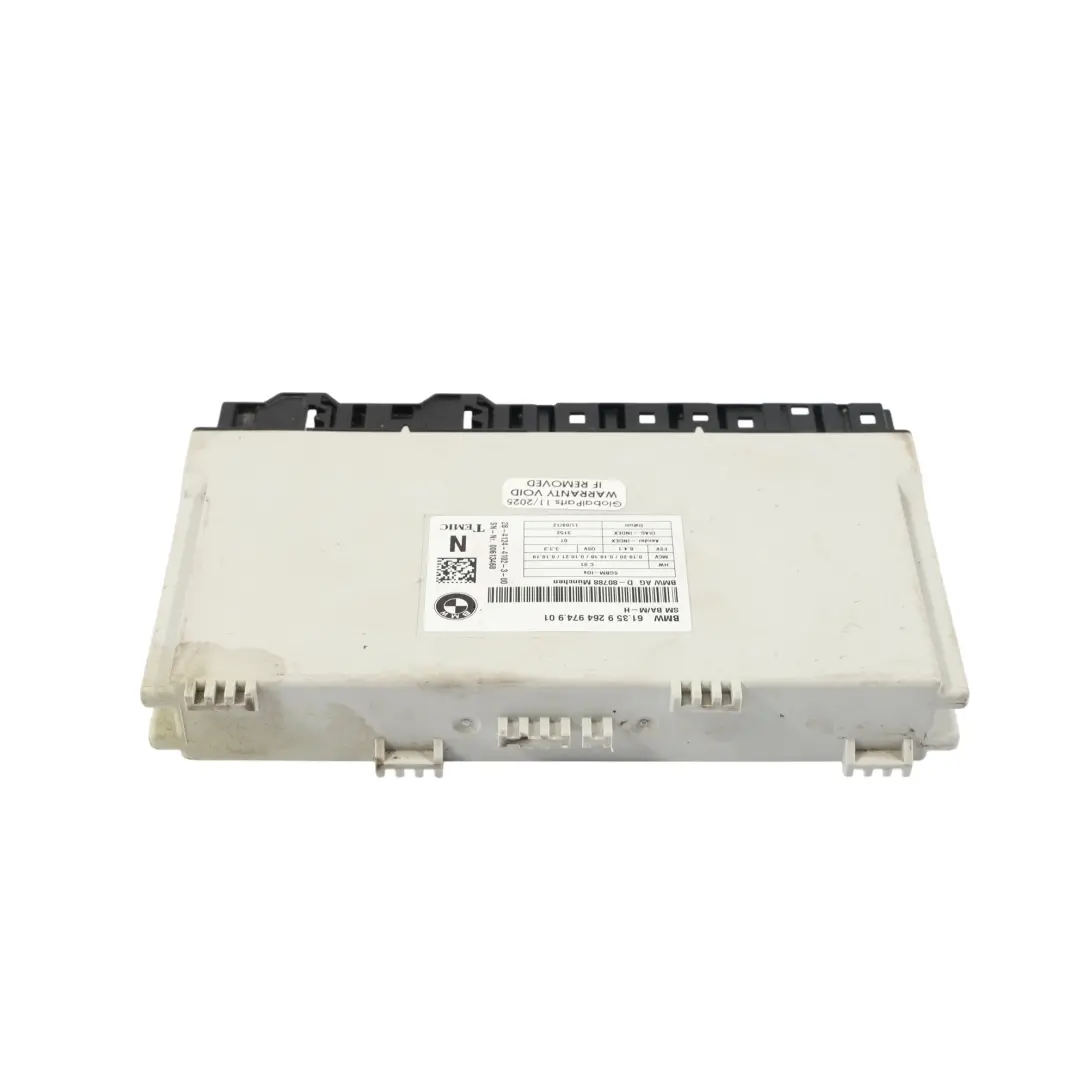 Modulo Di Controllo Sedili Anteriori per BMW E81 E82 E87 E88 E90 E91 con numero di parte 9264974 BMW E81 E82 E87 E88 E90 E91 Modulo Di Controllo Sedili Anteriori - SKU 9264974 - Numero di parte 9264974