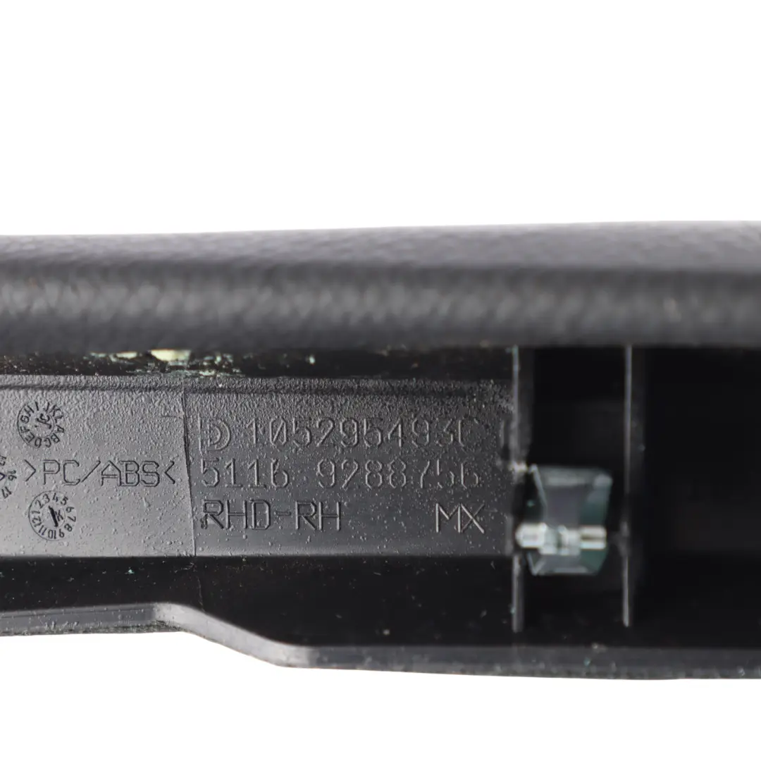 Knee Pad Center Console Leather Dakota Black Right O/S 9288756 to BMW X6 F16 with Part number 9299138 BMW X6 F16 Knee Pad Center Console Leather Dakota Black Right O/S 9288756 - SKU RHD-9299138 - Part number 9299138