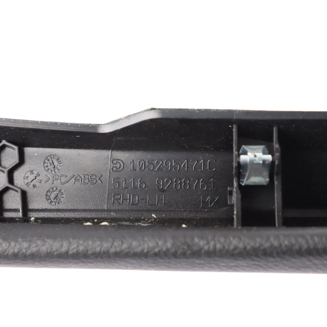 Knee Pad Center Console Leather Dakota Black Left N/S 6836517 to BMW X6 F16 with Part number 9299137 BMW X6 F16 Knee Pad Center Console Leather Dakota Black Left N/S 6836517 - SKU RHD-9299137 - Part number 9299137