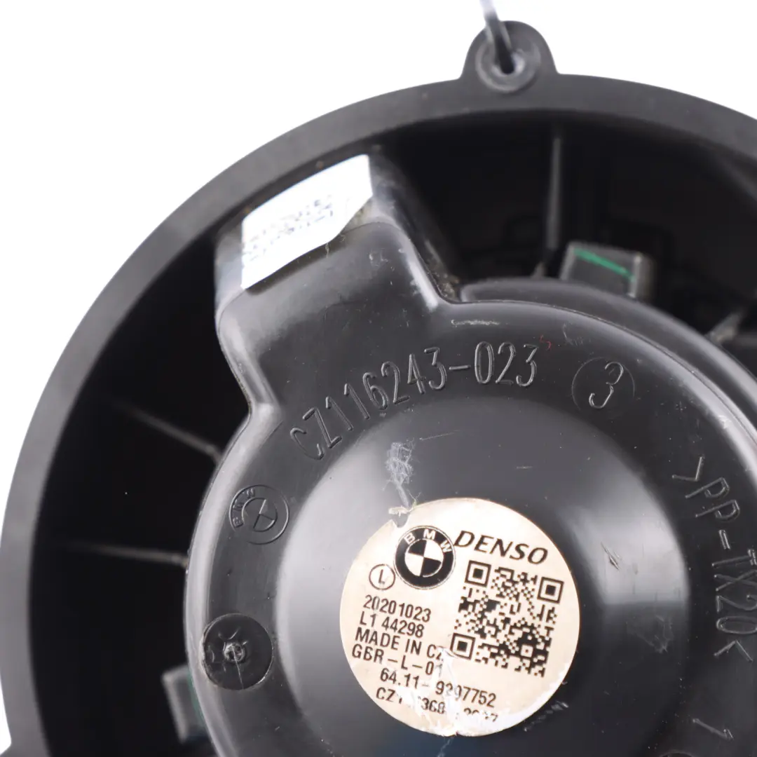 Heater Air Conditioning Blower Fan Motor Unit High to BMW F40 with Part number 9297752 BMW F40 Heater Air Conditioning Blower Fan Motor Unit High - SKU 9297752-1 - Part number 9297752