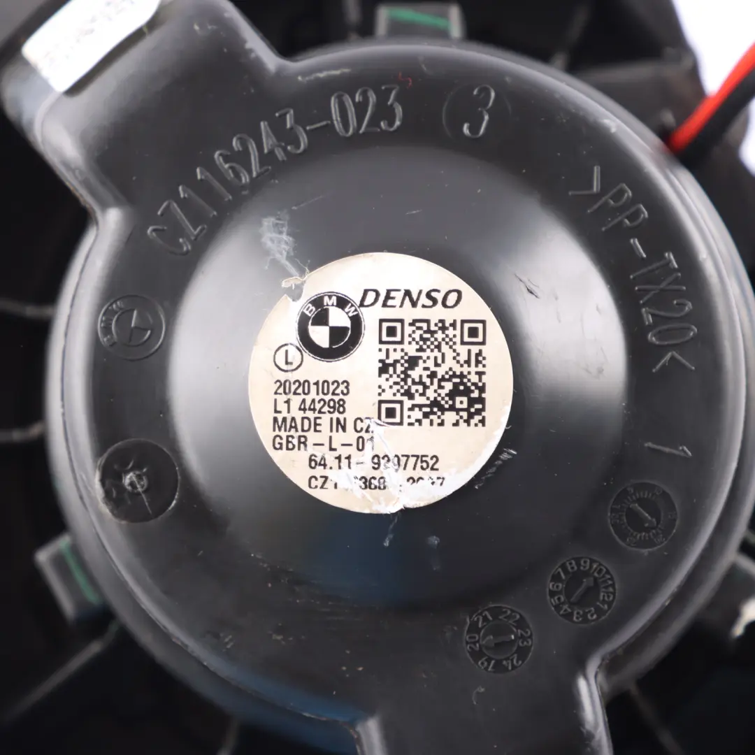 Heater Air Conditioning Blower Fan Motor Unit High to BMW F40 with Part number 9297752 BMW F40 Heater Air Conditioning Blower Fan Motor Unit High - SKU 9297752-1 - Part number 9297752