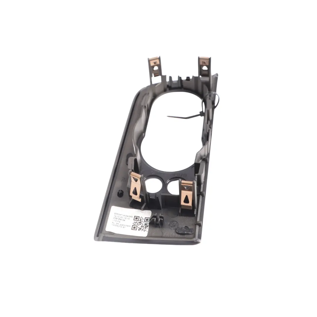 Mini F60 Dashboard Trim Decorative Strip Cover Piano Black - SKU RHD-9350471 - Part number 9350471