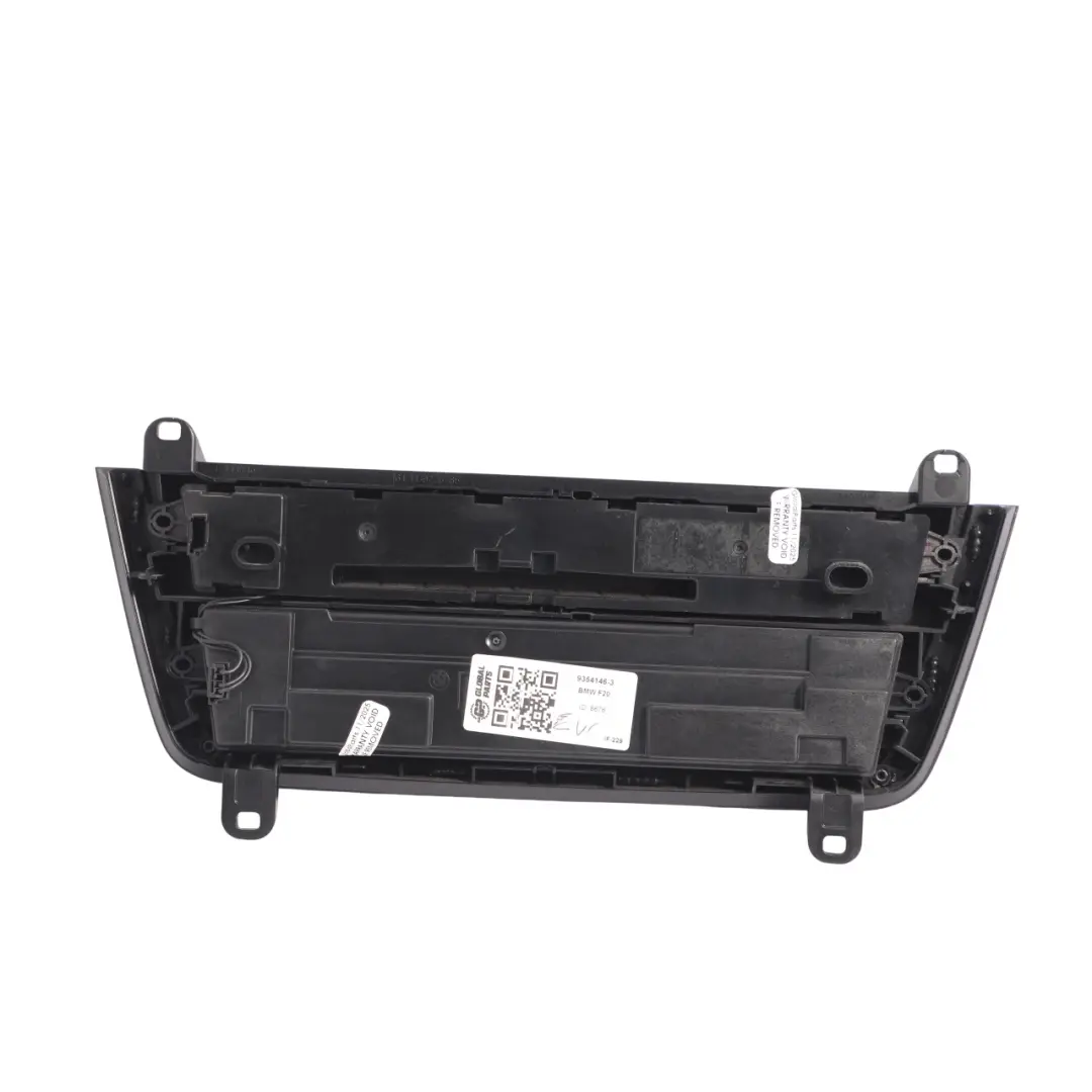 Pannello Controllo Aria Condizionata Radio CD Player 6832880 per BMW F20 F30 con numero di parte 9354146 BMW F20 F30 Pannello Controllo Aria Condizionata Radio CD Player 6832880 - SKU 9354146-3 - Numero di parte 9354146
