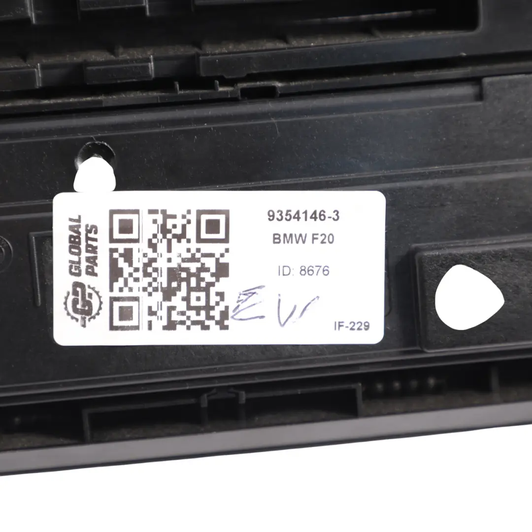 BMW F20 F30 Control Panel A/C Air Conditioning Radio CD Player Seat Heat - SKU 9354146-3 - Part number 9354146