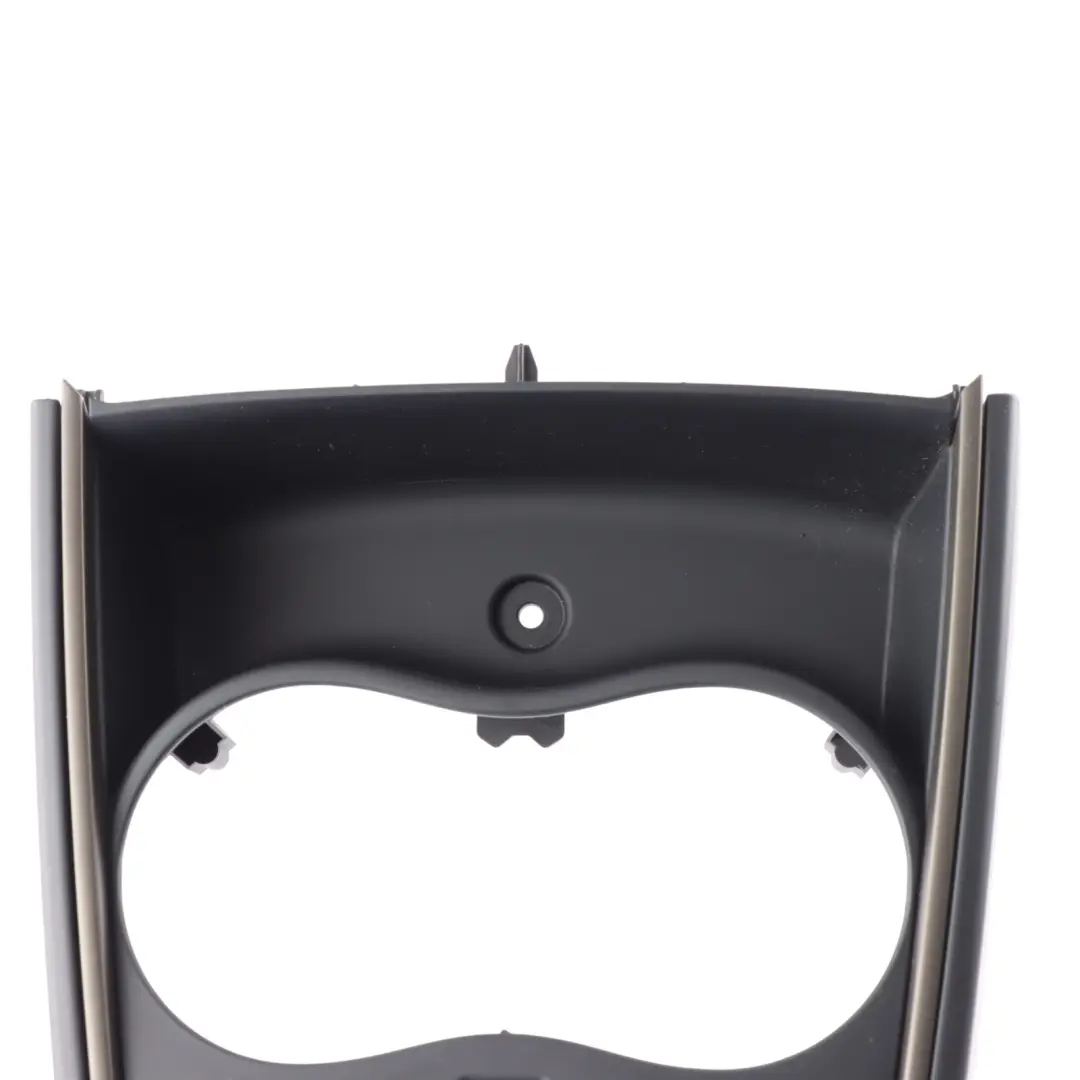 Centre Console Cup Holder Surround Trim Cover Black 9370986 to Mini Countryman F60 with Part number 9370987 Mini Countryman F60 Centre Console Cup Holder Surround Trim Cover Black 9370986 - SKU 9370987 - Part number 9370987