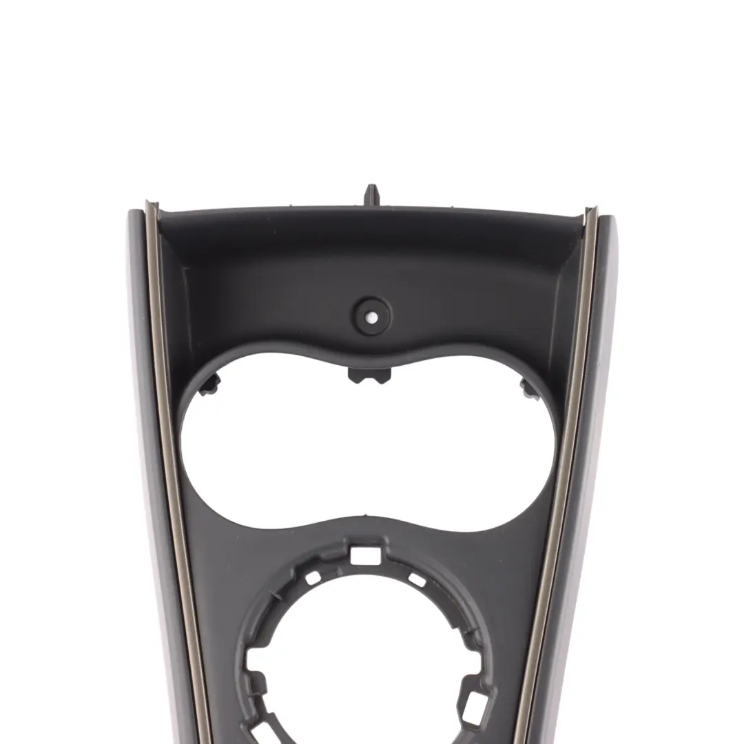 Centre Console Cup Holder Surround Trim Cover Black 9370986 to Mini Countryman F60 with Part number 9370987 Mini Countryman F60 Centre Console Cup Holder Surround Trim Cover Black 9370986 - SKU 9370987 - Part number 9370987