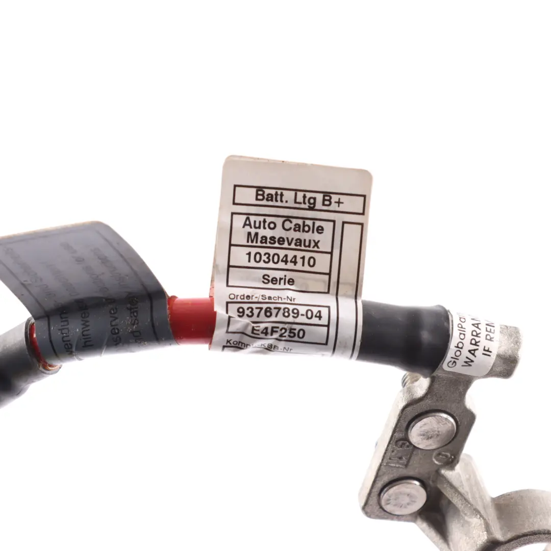 Przewód Klema Plusowa Akumulatora do BMW F39 F45 F48 Mini F60 o numerze 9376789 BMW F39 F45 F48 Mini F60 Przewód Klema Plusowa Akumulatora - SKU 9376789 - Numer Części 9376789