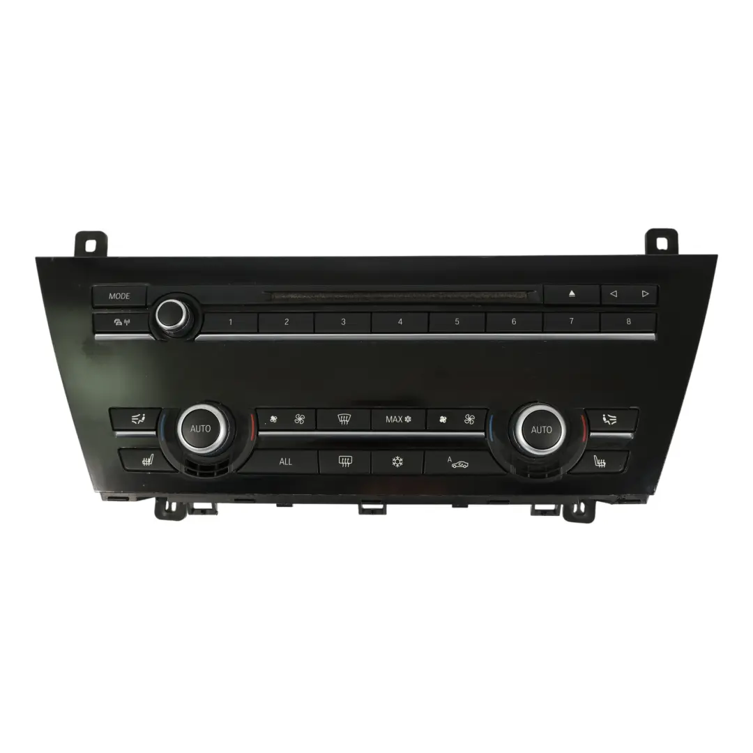 Panneau Commande Climatisation Radio Ventilateur Chauffage pour BMW F12 F13 à propos du numéro de pièce 9386650 BMW F12 F13 Panneau Commande Climatisation Radio Ventilateur Chauffage - SKU 9386650-1 - Numéro de pièce 9386650