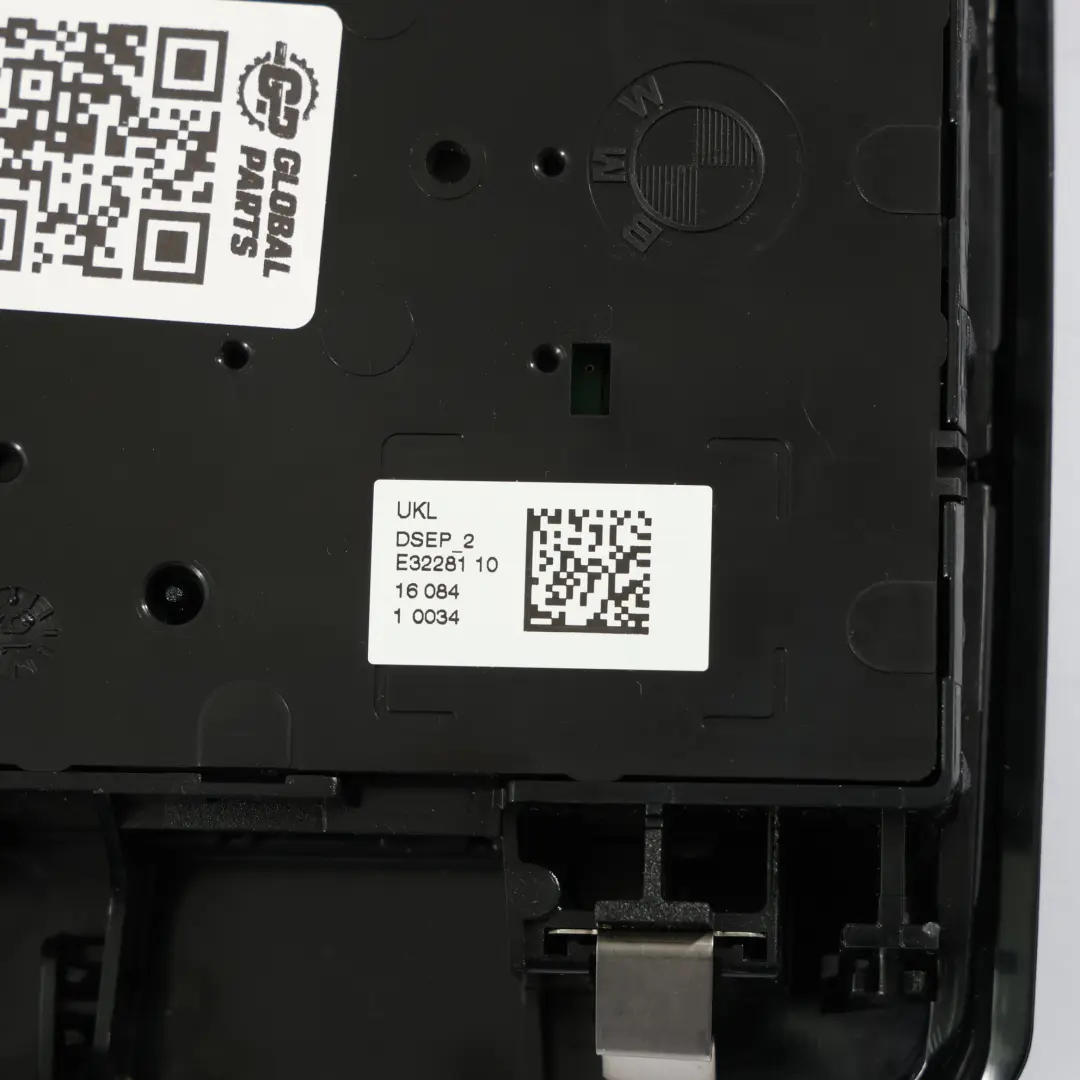 BMW X1 F48 X5 F15 X6 F16 Roof Light Front Interior Lamp Switch Black - SKU 9391945 - Part number 9391945