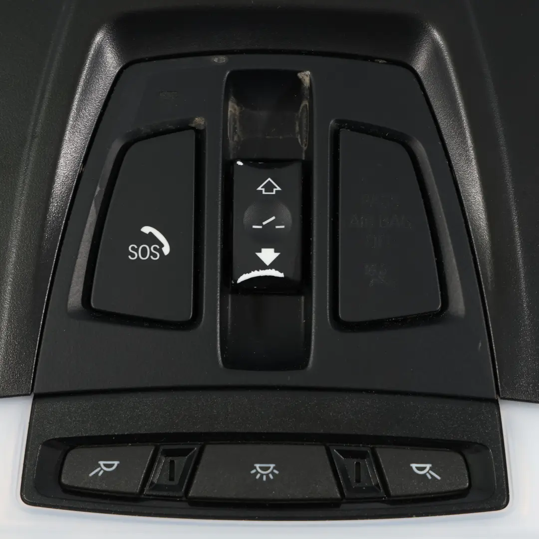 Roof Light Front Interior Lamp Switch Black to BMW X1 F48 X5 F15 X6 F16 with Part number 9391945 BMW X1 F48 X5 F15 X6 F16 Roof Light Front Interior Lamp Switch Black - SKU 9391945 - Part number 9391945