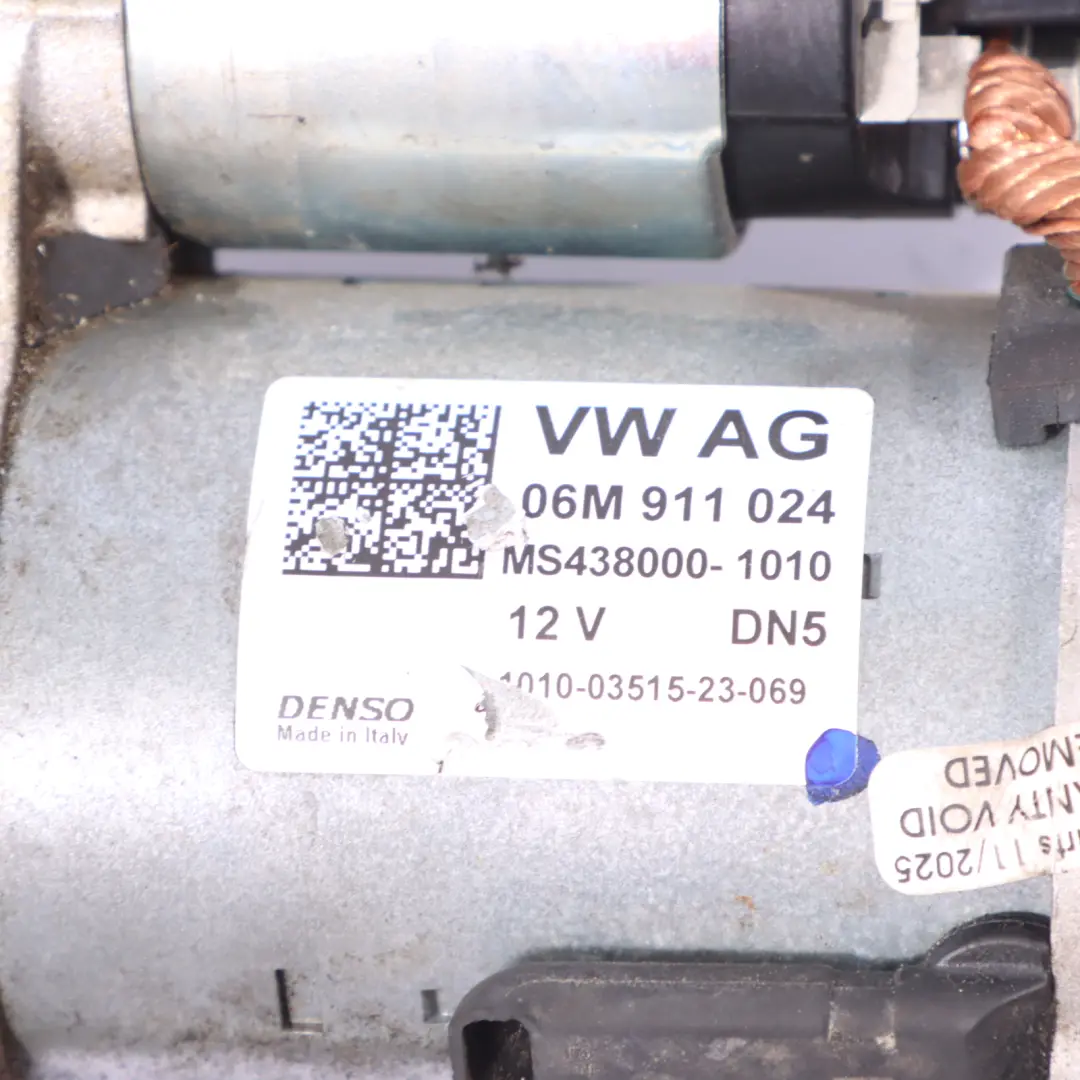 Porsche Macan 95B Audi A8 D4 Starter Motor 12V DENSO 06M911024 - SKU 95860411300 - Part number 95860411300