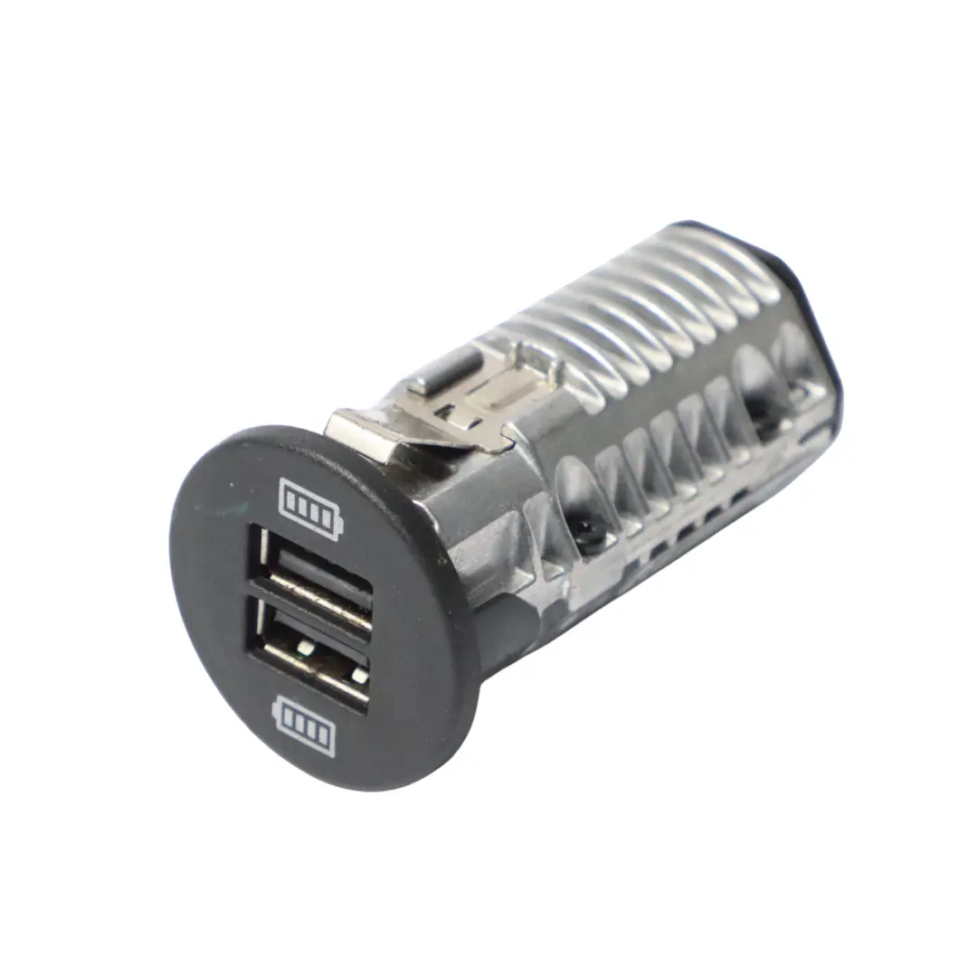 USB Double Charging Socket Port Plug to Porsche Macan 95B with Part number 95B035222A Porsche Macan 95B USB Double Charging Socket Port Plug - SKU 95B035222A - Part number 95B035222A