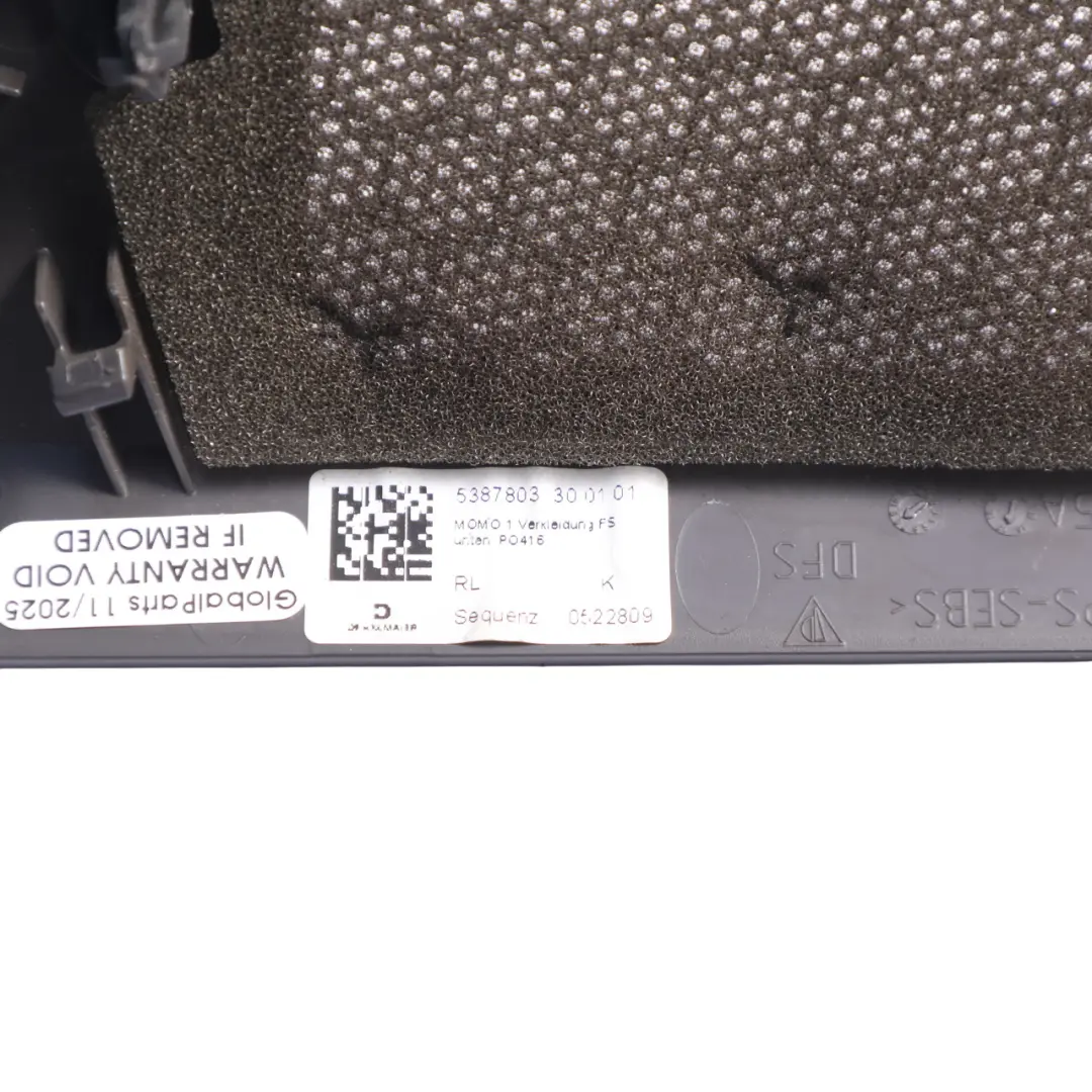 Interior Dashboard Loudspeaker Cover Trim Left N/S to Porsche Macan 95B with Part number 95B035405A Porsche Macan 95B Interior Dashboard Loudspeaker Cover Trim Left N/S - SKU 95B035405A - Part number 95B035405A