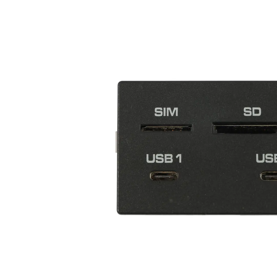 Porsche Macan 95B USB SD SIM Karten Modul Multimedia Leser Port - SKU 95B035736A - Teilenummer 95B035736A