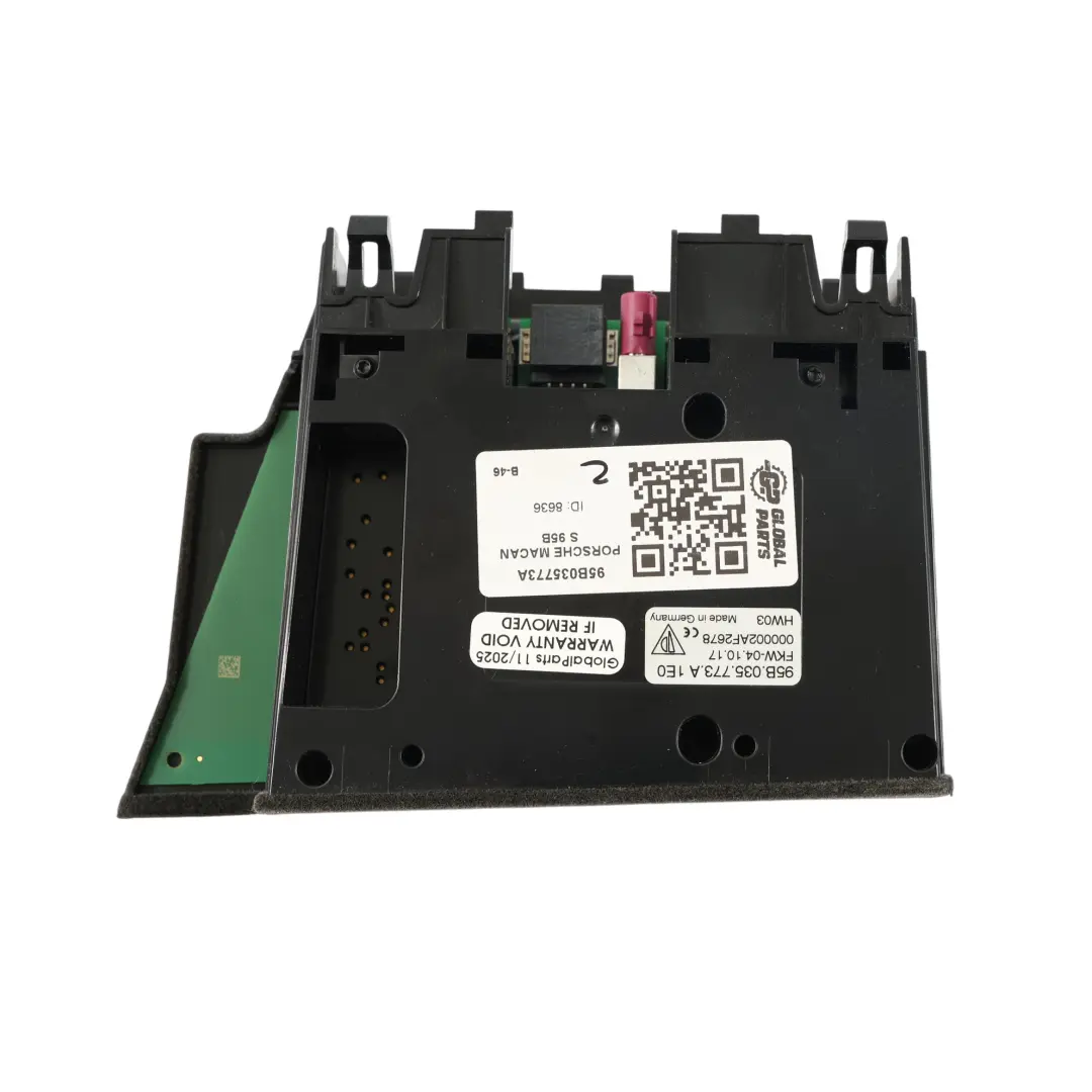 Porsche Macan 95B Unidad De Control Telemático Módulo ECU - SKU 95B035773A - Número de pieza 95B035773A