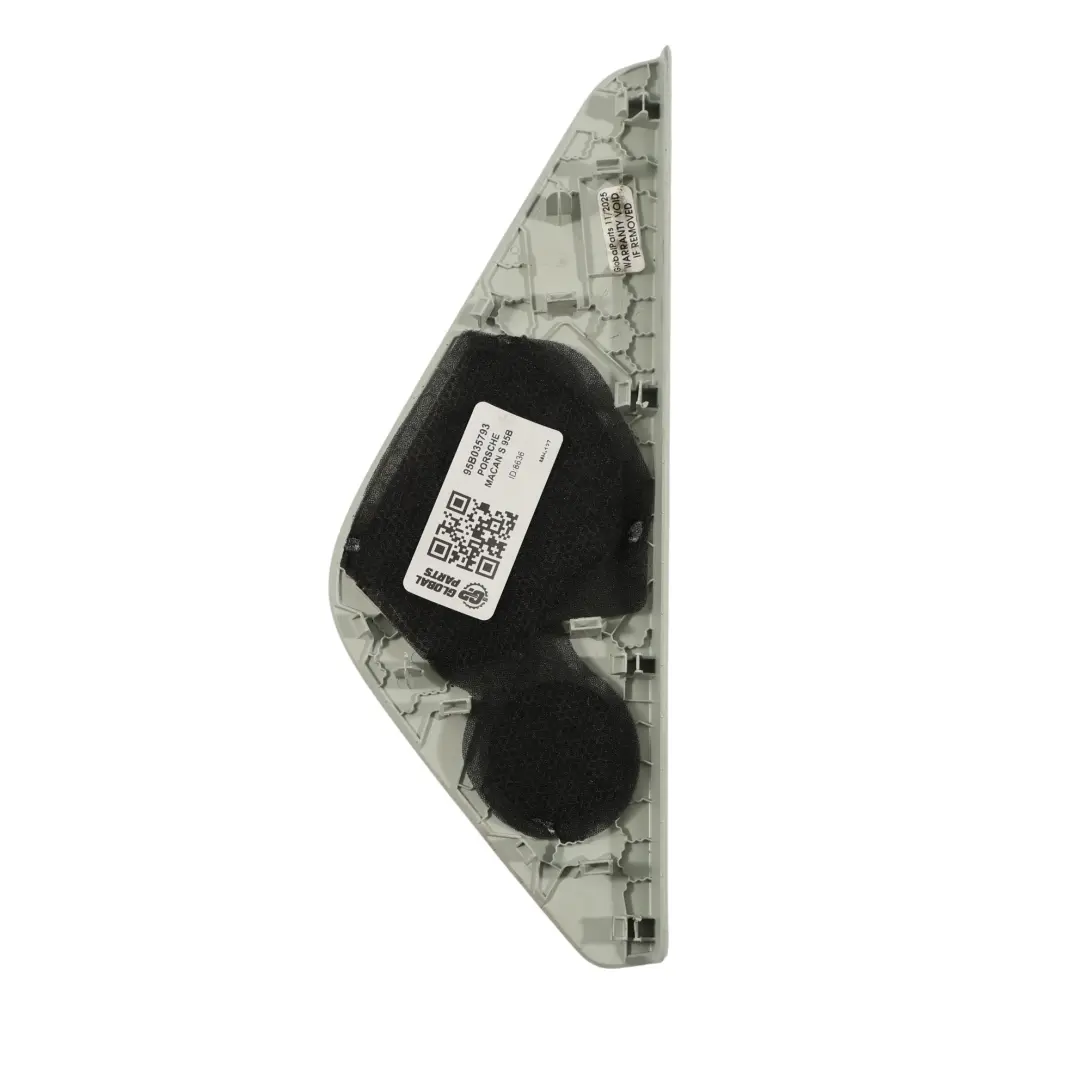 Puerta Trasera Tarjeta Altavoz Embellecedor Panel Izquierdo para Porsche Macan S 95B con número de pieza 95B035793 Porsche Macan S 95B Puerta Trasera Tarjeta Altavoz Embellecedor Panel Izquierdo - SKU 95B035793 - Número de pieza 95B035793