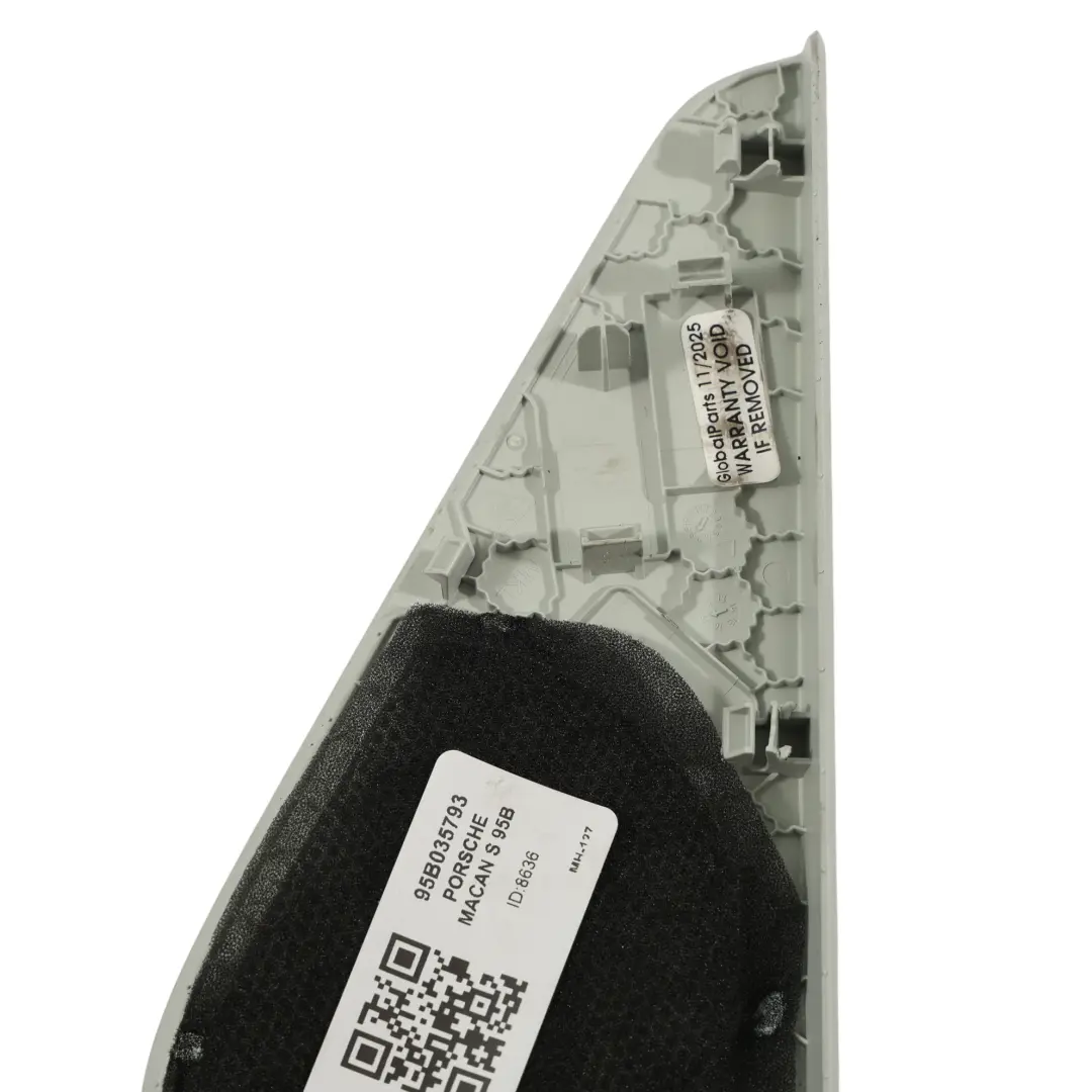 Porsche Macan S 95B Hintere Tür Karte Lautsprecher Trim Panel Links - SKU 95B035793 - Teilenummer 95B035793