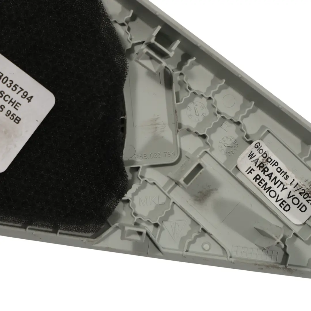 Door Card Speaker Trim Cover Panel Right O/S to Porsche Macan S 95B Rear with Part number 95B035794 Porsche Macan S 95B Rear Door Card Speaker Trim Cover Panel Right O/S - SKU 95B035794 - Part number 95B035794