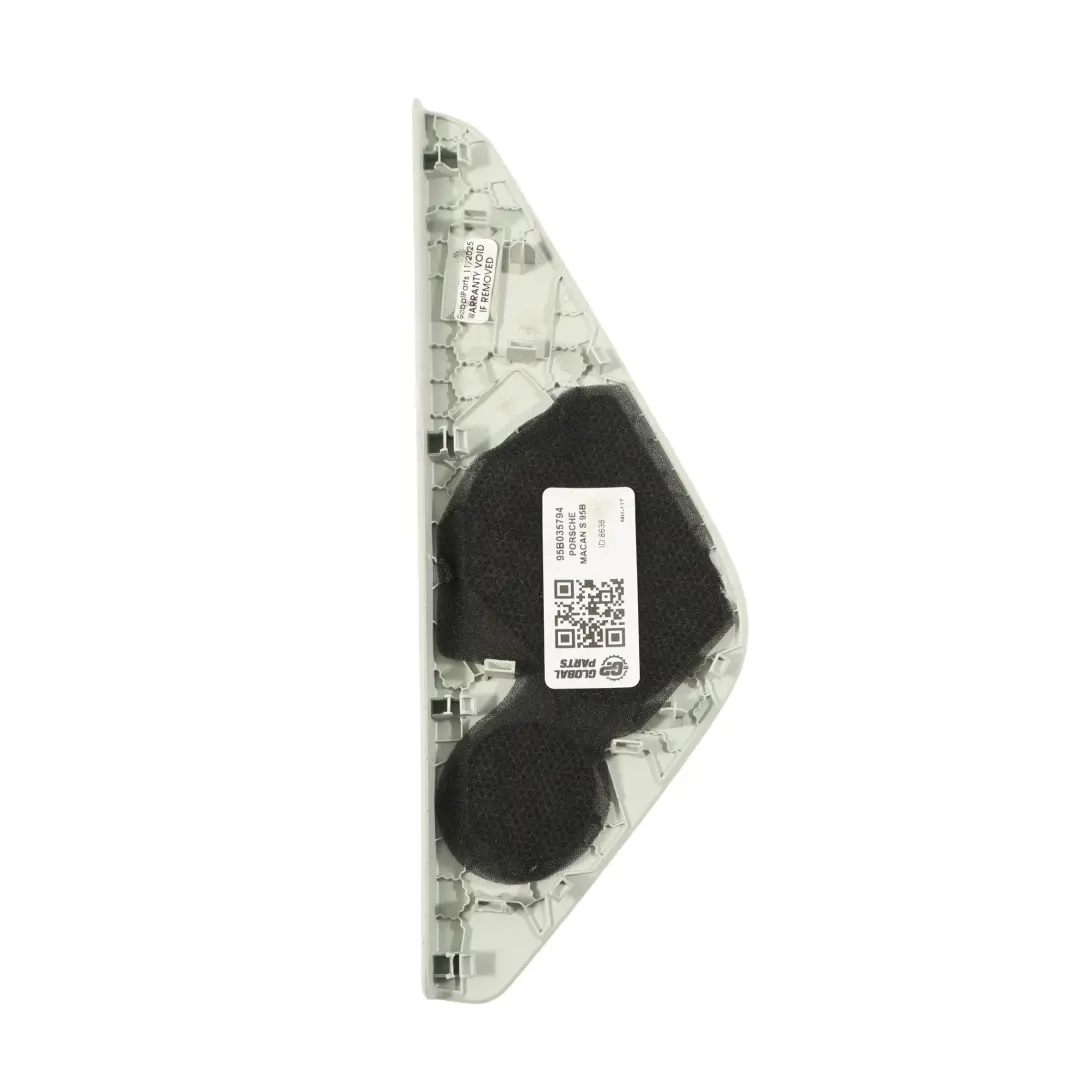 Porta Posteriore Altoparlante Coperchio Destro per Porsche Macan S 95B con numero di parte 95B035794 Porsche Macan S 95B Porta Posteriore Altoparlante Coperchio Destro - SKU 95B035794 - Numero di parte 95B035794