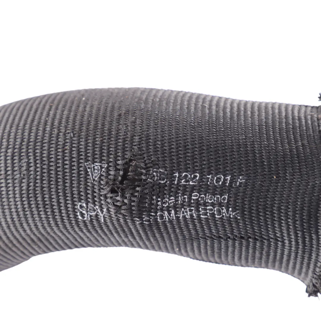 Porsche Macan 95B 2.9 V6 Radiator Water Feed Coolant Pipe Hose Line - SKU 95B122101F - Part number 95B122101F
