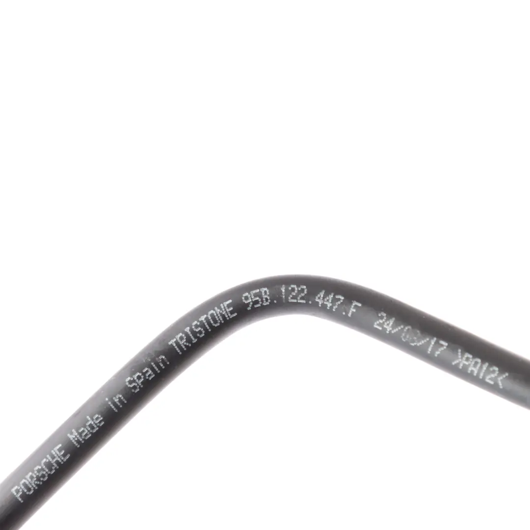 Porsche Macan 95B Engine Cooling Coolant Breather Pipe Hose - SKU 95B122447F - Part number 95B122447F