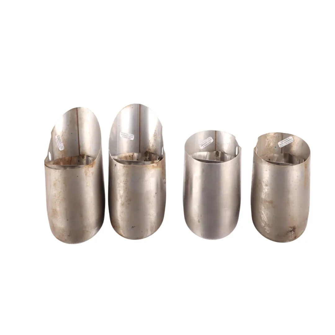 Exhaust Tailpipe Tip Set X4 95B253682C to Porsche Macan 95B Rear with Part number 95B253681D Porsche Macan 95B Rear Exhaust Tailpipe Tip Set X4 95B253682C - SKU 95B253681D - Part number 95B253681D